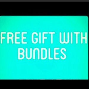Free gift with bundles!!
